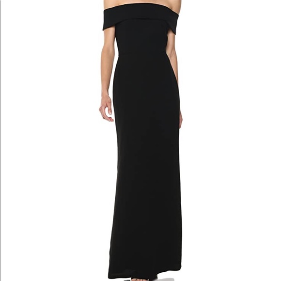 Calvin Klein Dresses & Skirts - Calvin Klein fold over off the shoulder long gown
